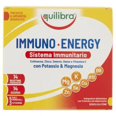 Immuno energy sistem imunitar potasiu și magneziu 14 pliculețe monodoză — preț și oferte