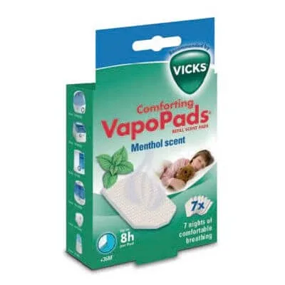 Vicks vapopads aromă de mentol 7 bucăți — preț și oferte