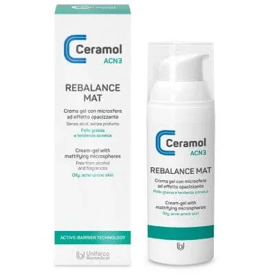 Ceramol acn3 rebalance mat 50 ml — preț și oferte