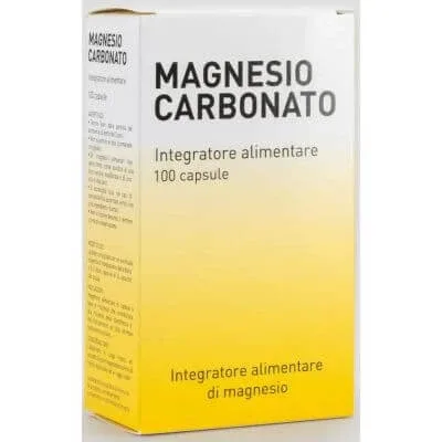 Carbonat de magneziu 100 capsule — preț și oferte