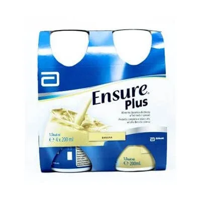 Ensure plus banana 4 sticle 200 ml — preț și oferte