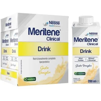 Meritene băutură clinică vanilie 4 sticle de 200 ml — preț și oferte