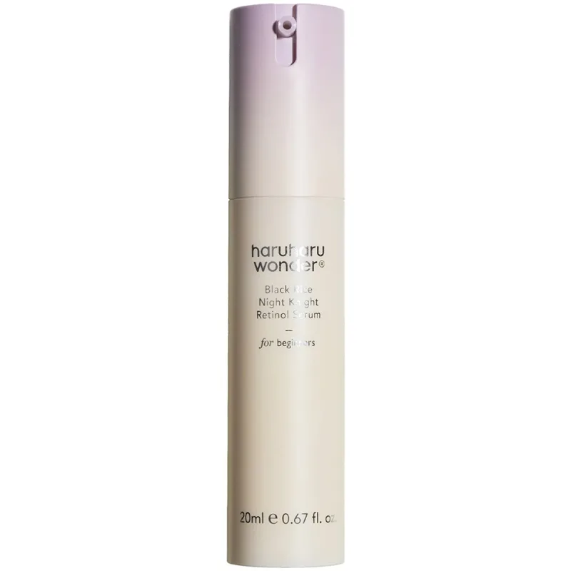 Ser de noapte cu retinol și bakuchiol Haruharu Wonder Black Rice Night Knight, 20 ml — preț și oferte