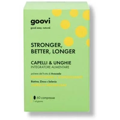 Goovi păr și unghii 60 comprimate — preț și oferte