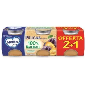 Prune omogenizate Mellin 3 bucăți 100 g