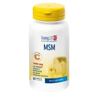 Longlife msm 1000 mg 60 comprimate — preț și oferte