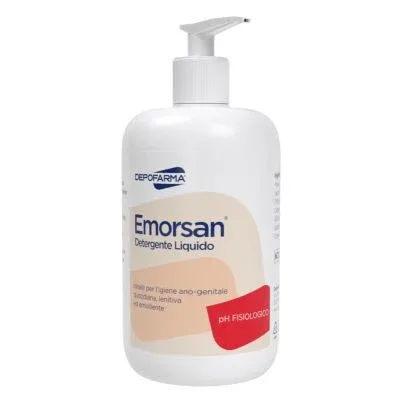 Emorsan lichid de curățare ano-genitală pH fiziologic 500 ml — preț și oferte