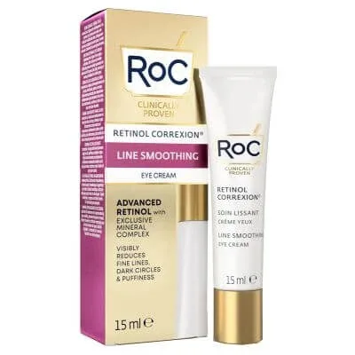 Roc retinol corexion line smoothing eye cream 15 ml — preț și oferte