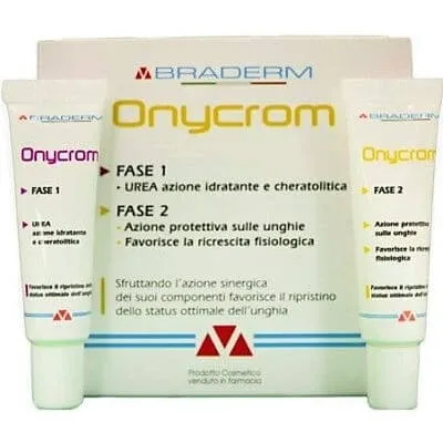 Onycrom gel 15+15 ml braderm — preț și oferte