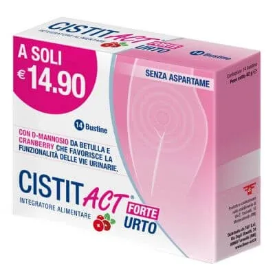 Cystit act forte urto 14 pliculețe — preț și oferte
