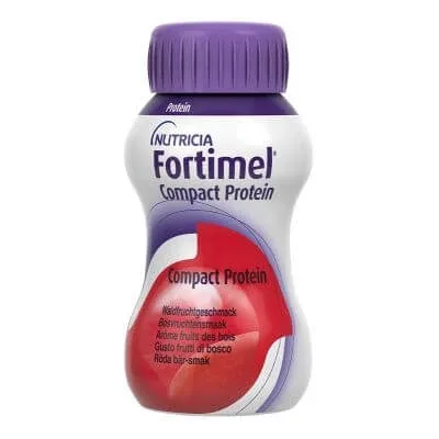 Nutricia fortimel compact protein berry flavour 4 x 125 ml sticle — preț și oferte