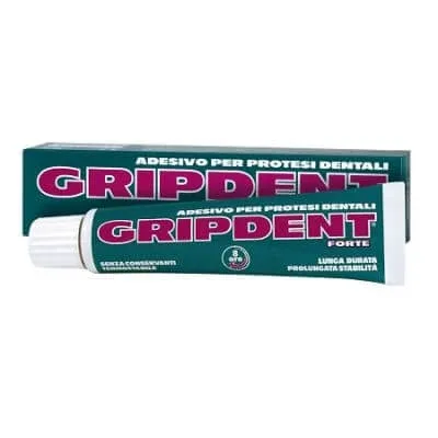 Gripdent forte adeziv pentru proteze dentare 40 g — preț și oferte