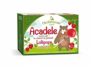 Herbitussin Kids acadele zmeura x4buc