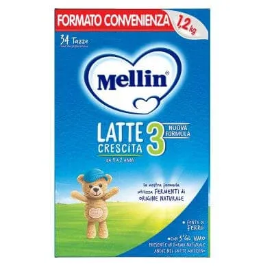 Lapte de creștere Mellin 3 1,2 kg — preț și oferte