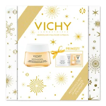 Pachet Crema de zi Neovadiol Peri-Menopause, 50 ml, Vichy — preț și oferte
