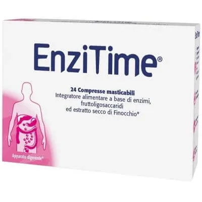 Enzitime 24 comprimate masticabile — preț și oferte