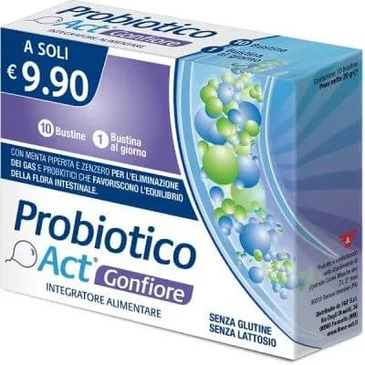 Probiotic acționează umflarea 10 plicuri — preț și oferte