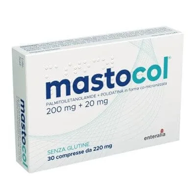 Mastocol 30 palmitoiletanolamidă 200 mg + polidatină formă co-micronizată 20 mg 30 comprimate — preț și oferte