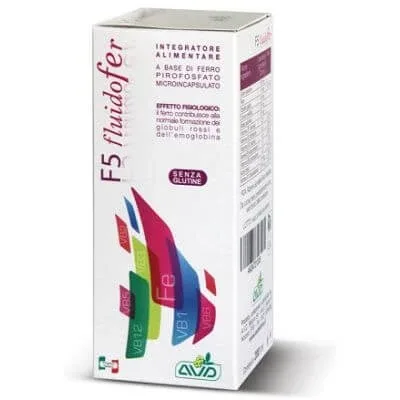 F5 flacon lichid fluidfer 200 ml — preț și oferte