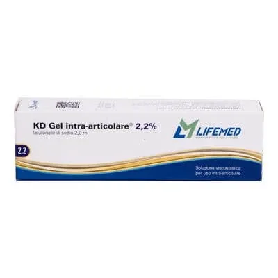 Kd gel intraarticular 2,2% hialuronat de sodiu 2 ml — preț și oferte