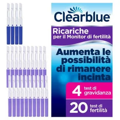 clearblue monitor avansat de fertilitate în stick-uri 20 bucăți + 4 teste de sarcină — preț și oferte