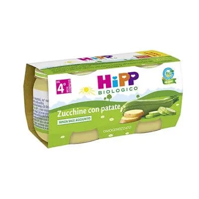 Hipp bio hipp bio dovlecei omogenizați cu cartofi 2x80 g — preț și oferte