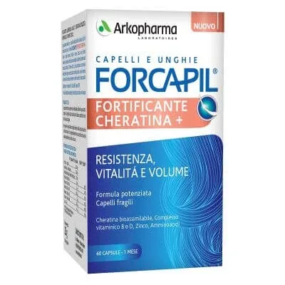 Forcapil fortificare keratina 60 capsule — preț și oferte