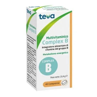 Complex multivitaminic b teva 40 comprimate 16,4 g TEVA PHARMACEUTICALS — preț și oferte