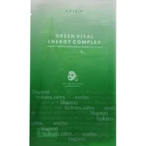 Masca de fata hidratanta Axis-Y Mugwort Green Vital Energy Complex, 27 ml