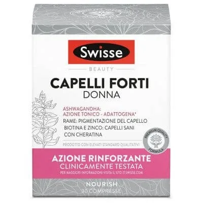 Swisse păr puternic femeie 30 comprimate — preț și oferte