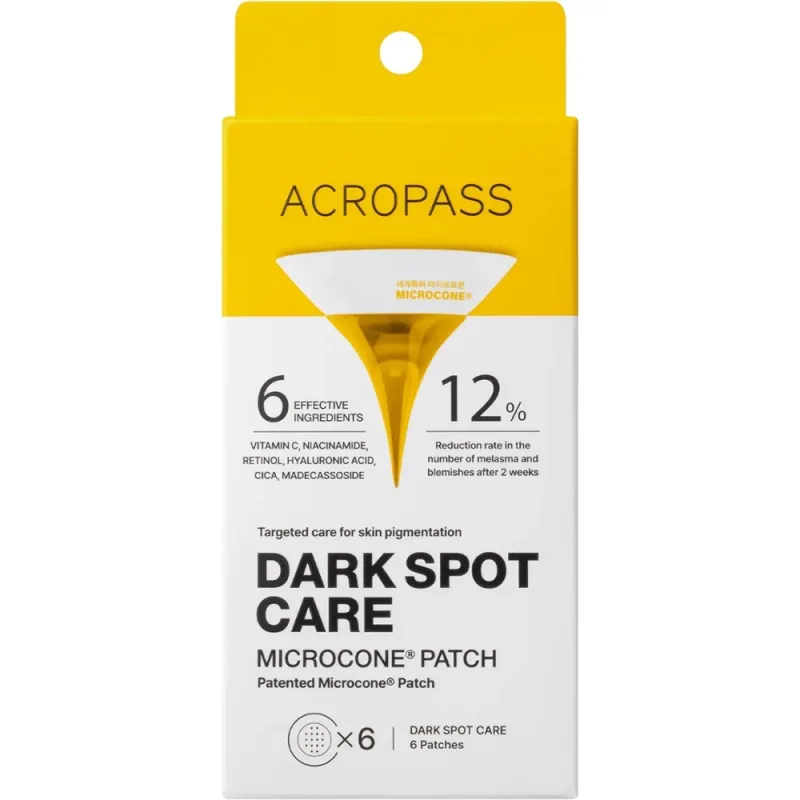 Plasturi pentru pete pigmentare ACROPASS Dark Spot Care, 6 buc — preț și oferte