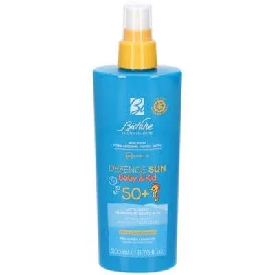 Defence sun 50+ lapte spray pentru bebeluși și copii 200 ml — preț și oferte