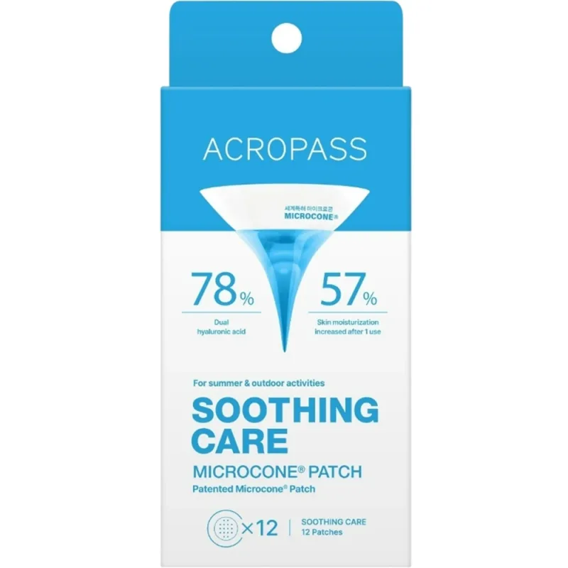 Plasturi calmanti cu microconuri ACROPASS Soothing Care, 12 buc — preț și oferte