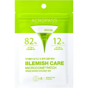 Plasturi anti-imperfecțiuni cu microconuri ACROPASS Blemish Care, 8 buc