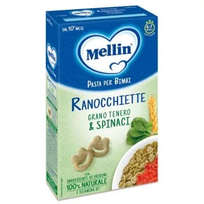 Broaște Mellin cu spanac 280 g — preț și oferte