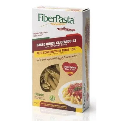 Fiberpasta penne cu indice glicemic scăzut 250 g — preț și oferte