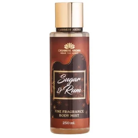 Spray parfumat pentru corp Sugar & Rum, 250 ml, Cashmere Aroma — preț și oferte