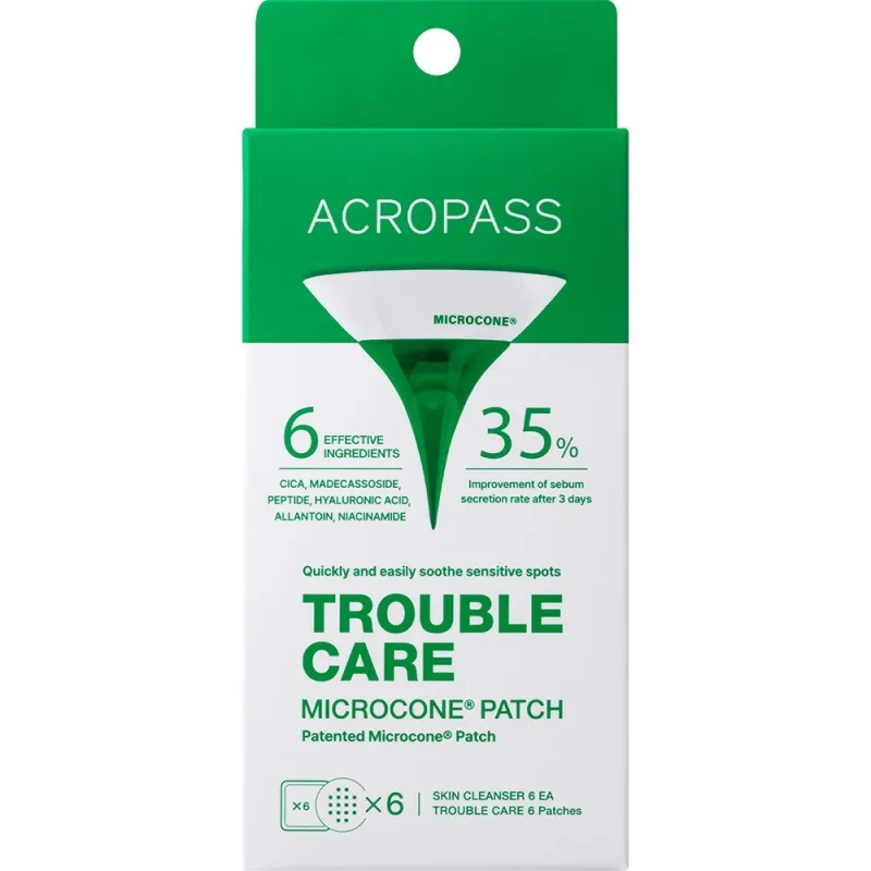 Plasturi anti-imperfecțiuni cu microconuri ACROPASS Trouble Care, 6 buc — preț și oferte