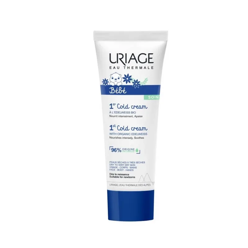 Uriage Bebe 1st Cremă protectoare ultra-nutritivă pentru fața și corpul bebelușului, 75ml — preț și oferte