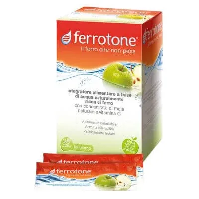 Ferrotone mere 28 pliculețe 25 ml — preț și oferte