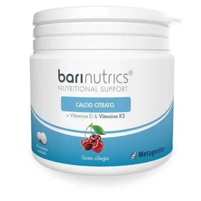 Barinutrics citrat de calciu k2 cireșe 90 comprimate — preț și oferte