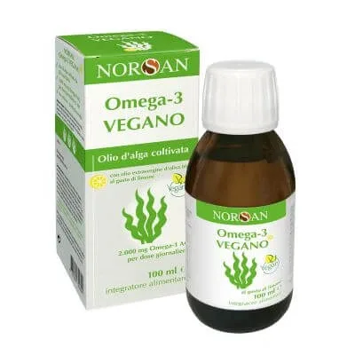 Norsan omega 3 vegan 100 ml cu aromă de lămâie — preț și oferte