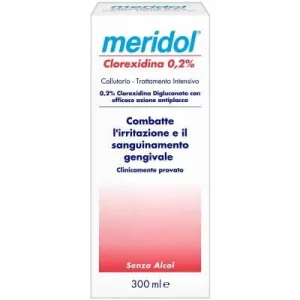 Meridol clorhexidină 0,2% apă de gură 300 ml