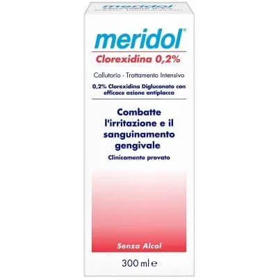 Meridol clorhexidină 0,2% apă de gură 300 ml — preț și oferte