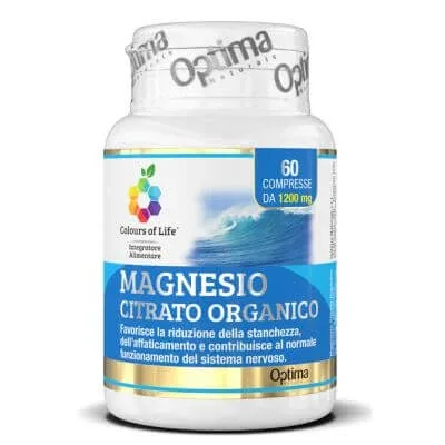 Culori de viață citrat de magneziu organic 60 comprimate 1200 mg — preț și oferte