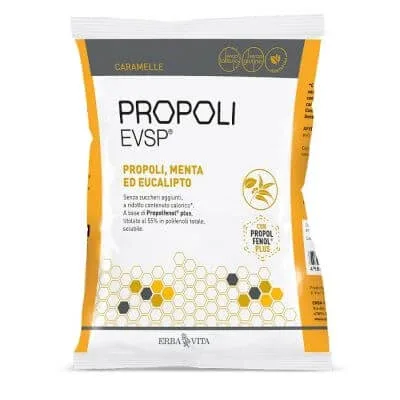 Propolis evsp bomboane cu propolis mentă eucalipt 65 g — preț și oferte
