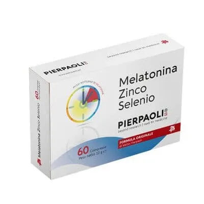 Melatonină zinc seleniu pierpaoli 60 comprimate — preț și oferte