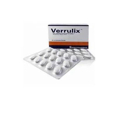Verrulix 30 comprimate — preț și oferte