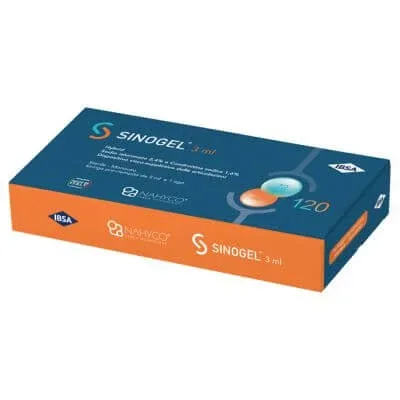 Seringă intraarticulară sinogel 2,4% + 1,6% 3 ml 1 fs + ac calibru 21 — preț și oferte
