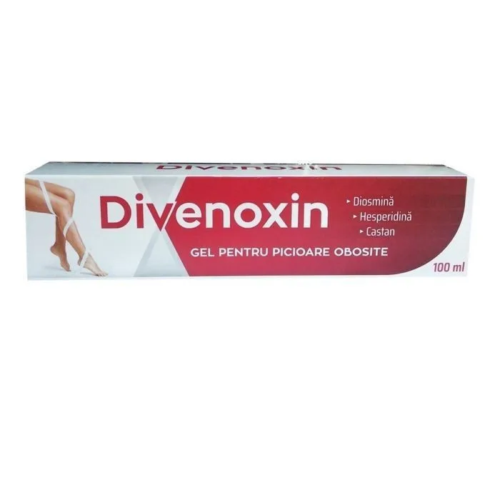 Zdrovit Divenoxim gel pentru picioare obosite x100ml — preț și oferte